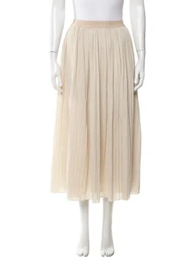 Pre-owned Weekend Max Mara Long Skirt W/ Tags In Neutrals