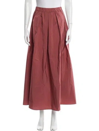 Pre-owned Weekend Max Mara Long Skirt W/ Tags In Pink