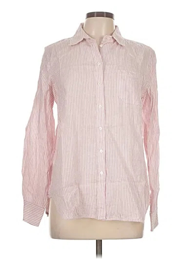 Pre-owned Weekend Max Mara Long Sleeve Button Down Shirt In Pink