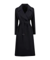 Weekend Max Mara Long Sleeve Coat In Black