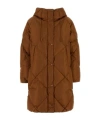 Weekend Max Mara Guelfo Quilted Hooded Puffer Coat