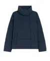 Weekend Max Mara Long Sleeve Cotton Coat In Blue