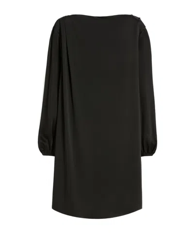 Weekend Max Mara Long Sleeve Dress In Black