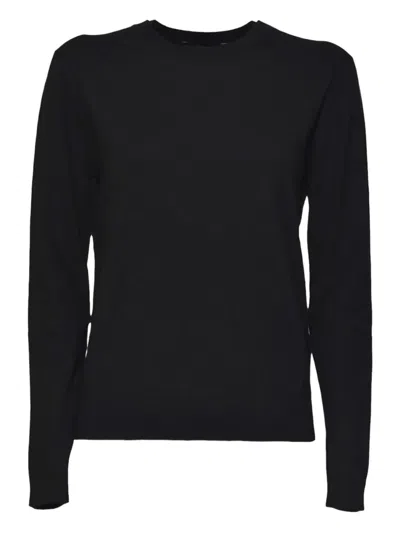 WEEKEND MAX MARA LONG-SLEEVE ROUND-NECK TOP