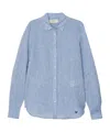 Weekend Max Mara Long Sleeve Shirt In Blue