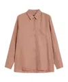 Weekend Max Mara Patch-pocket Shirt In Brown