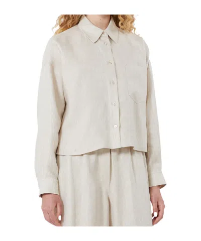 Weekend Max Mara Long Sleeve Shirt In Neutral