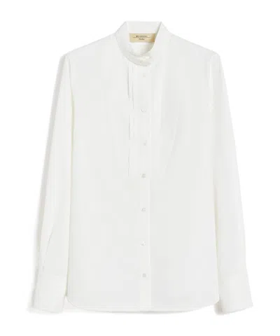 Weekend Max Mara Long Sleeve Shirt In White