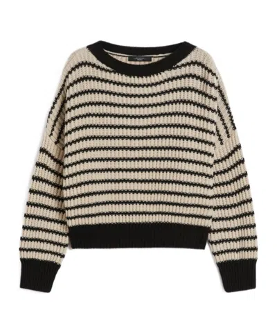 Weekend Max Mara Long Sleeve Sweater In Brown