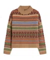 Weekend Max Mara Long Sleeve Sweater In Multi