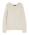 Weekend Max Mara Weekend Maxmara Ghiacci Jumper Ivory In White