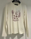 Weekend Max Mara Long Sleeve T-shirt In White
