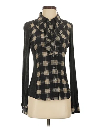 Pre-owned Weekend Max Mara Long Sleeve Turtleneck In Black