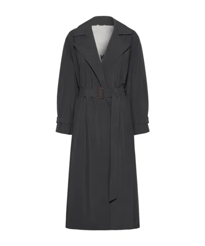 Weekend Max Mara Long Sleeve Windbreaker In Blue