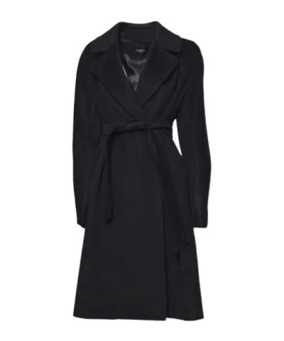 WEEKEND MAX MARA LONG-SLEEVED BELTED COAT