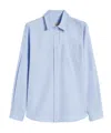 Weekend Max Mara Long-sleeved Button-up Shirt In Blue