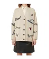 Weekend Max Mara Long-sleeved Cardigan In Neutral