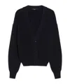Weekend Max Mara Long-sleeved Cardigan In Black