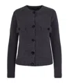 Weekend Max Mara Cardigan Olbia Antracite In Gray