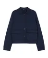 Weekend Max Mara Long-sleeved Casual Jacket In Black