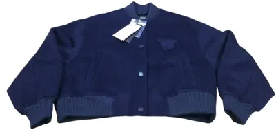 Weekend Max Mara Long-sleeved Casual Jacket In Blue