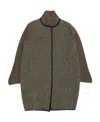 Weekend Max Mara Long-sleeved Casual Jacket In Brown