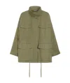 Weekend Max Mara Long-sleeved Casual Jacket In Green