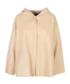 Weekend Max Mara Long-sleeved Casual Jacket In Nude