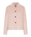 Weekend Max Mara Long-sleeved Casual Jacket In Pink