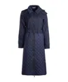 Weekend Max Mara Long-sleeved Coat In Black