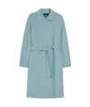 Weekend Max Mara Avenue Coat In Blue
