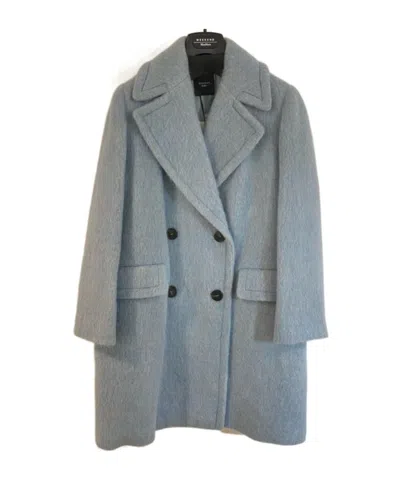 Weekend Max Mara Long-sleeved Coat In Gray