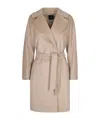 Weekend Max Mara Long-sleeved Coat In Neutral