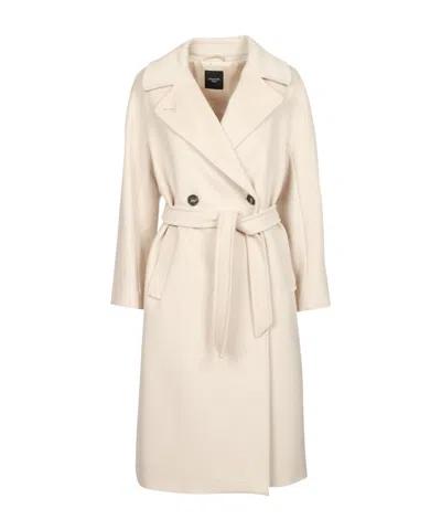 WEEKEND MAX MARA WEEKEND MAX MARA BELTED LONG-SLEEVED COAT