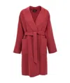 Weekend Max Mara Eris Coats And Trench Coats Fuchsia In Red