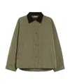 Weekend Max Mara Long-sleeved Cotton Clothes In Green