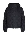 Weekend Max Mara Long-sleeved Cotton Jacket In Black