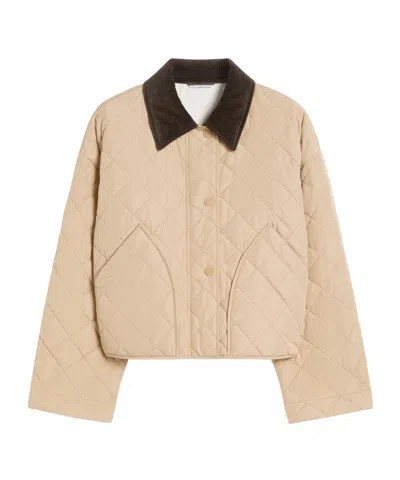 Weekend Max Mara Max Mara Weekend Coats Beige In Pink