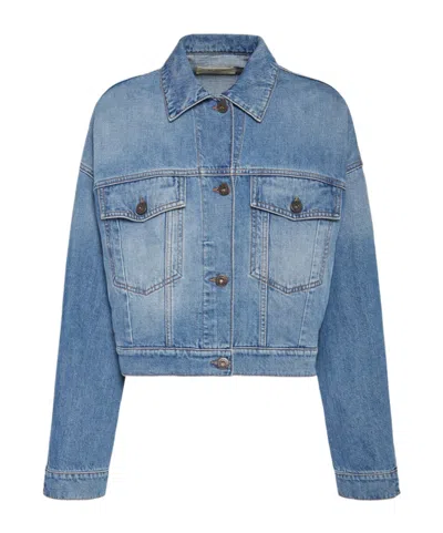 Weekend Max Mara Long-sleeved Denim Jacket