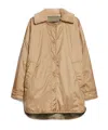Weekend Max Mara Long-sleeved Double-sided Jacket In Nude