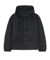 Weekend Max Mara Long-sleeved Down Jacket In Black