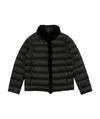 Weekend Max Mara Long-sleeved Down Jacket In Black