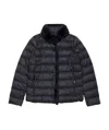 Weekend Max Mara Long-sleeved Down Jacket In Black