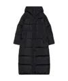 Weekend Max Mara Buttoned Drawstring Jacket In Black