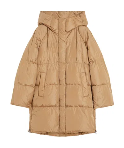 WEEKEND MAX MARA WEEKEND MAX MARA HIGH NECK DRAWSTRING COAT