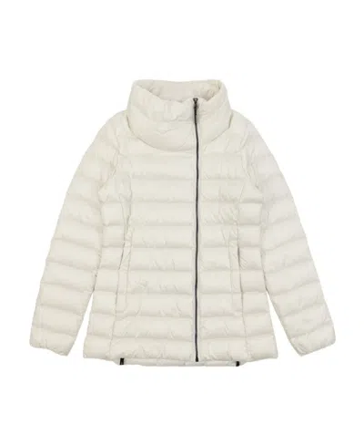 Weekend Max Mara Long-sleeved Down Jacket In White