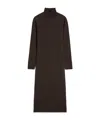 Weekend Max Mara Long-sleeved Dress In Brown