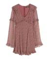 Weekend Max Mara Long-sleeved Dress In Brown