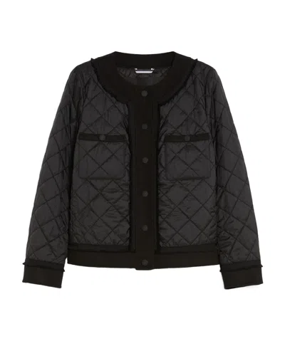Weekend Max Mara Long-sleeved Jacket In Black