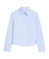 Weekend Max Mara Buttoned Long-sleeved Shirt In Blue